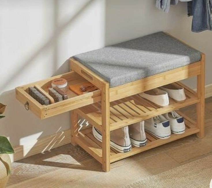 Drawer & Shoe Bench