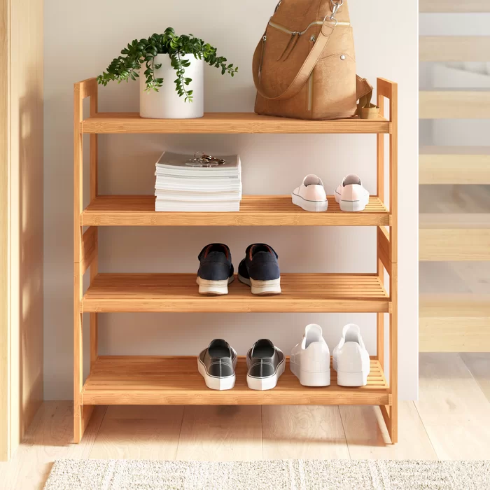 Minimalist Shoe Shelf