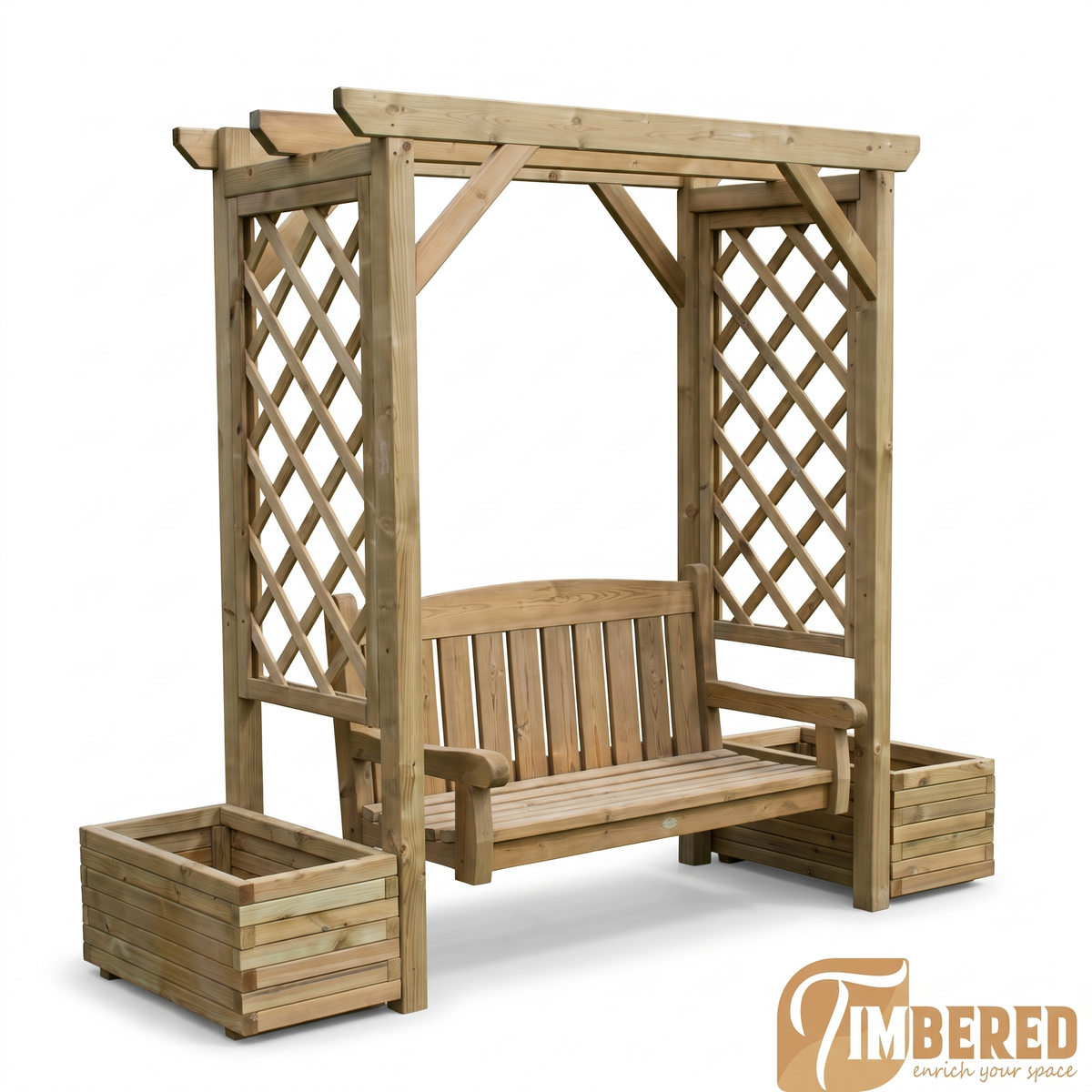Arbor Swing Seat - white background