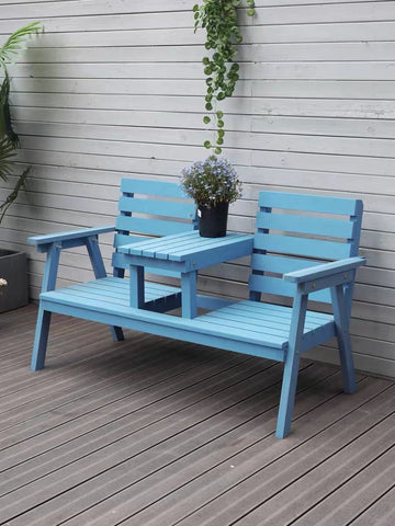 Sky Blue Companion Bench