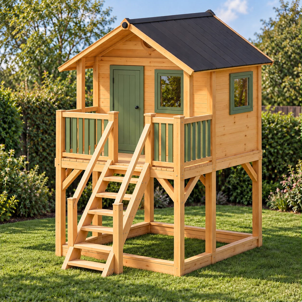 Garden Lookout Playhouse