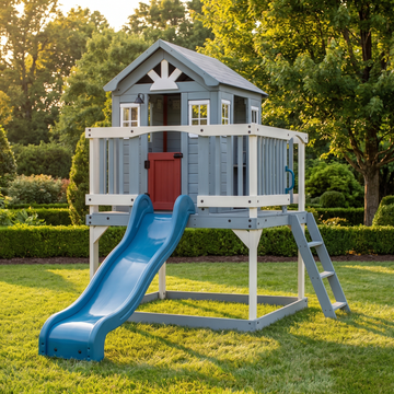 Coastal Blue Lookout Playhouse