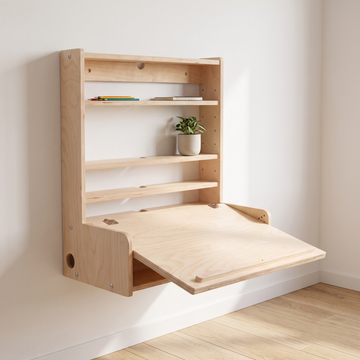 Fold-Down Wall Desk