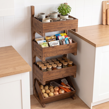 Pantry Crate Rack