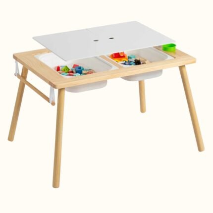 Timbered Sensory Table