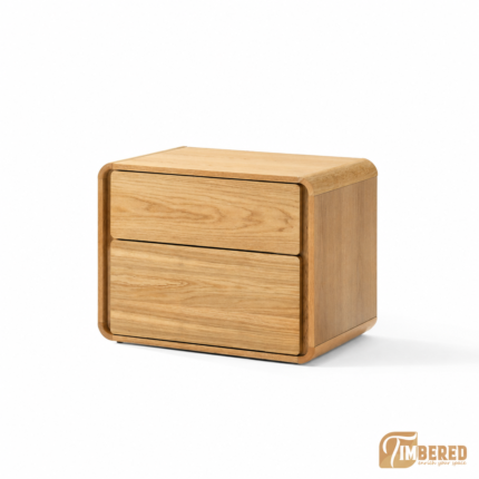 Rounded night stand